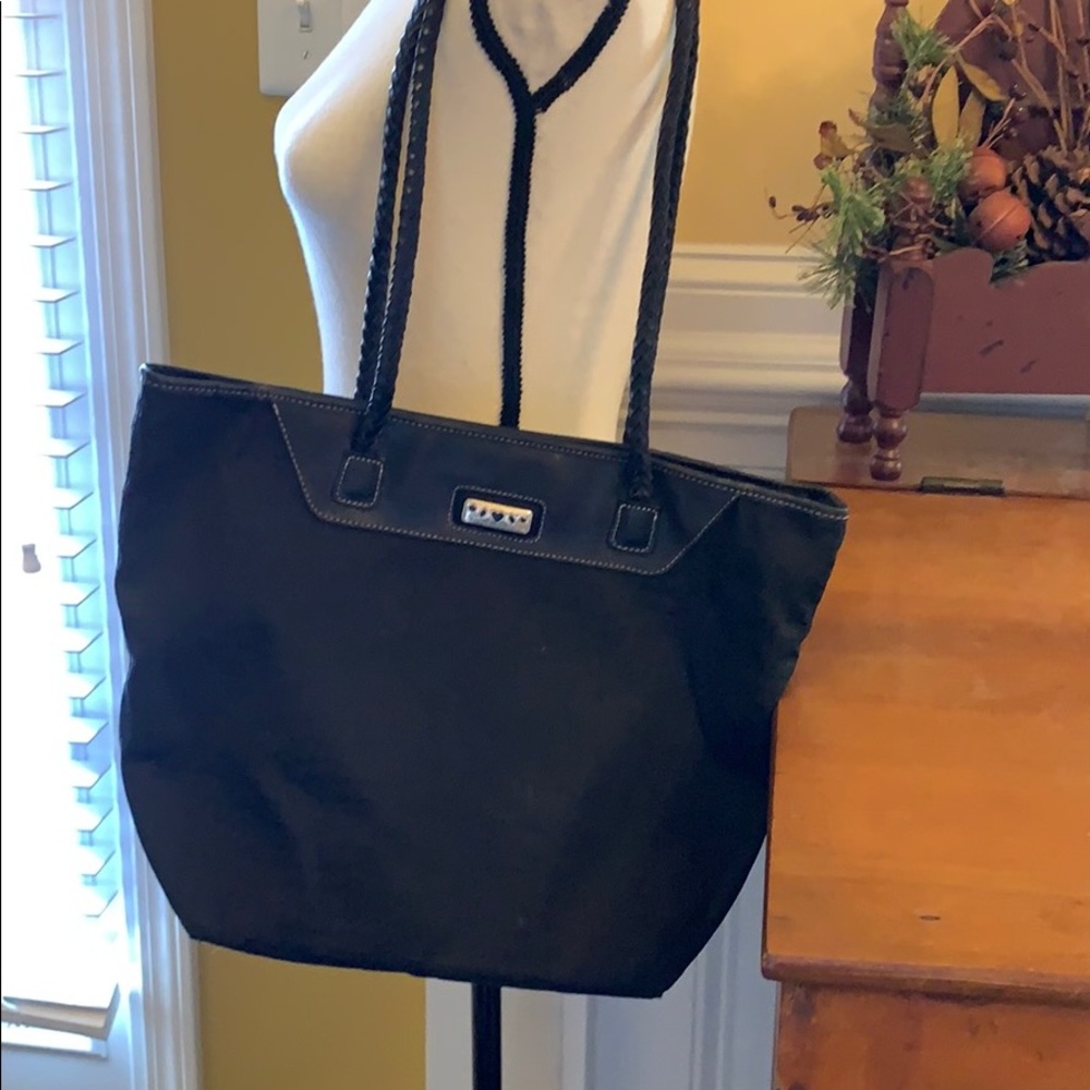 Vintage Brighton black Shoulder bag silver accents